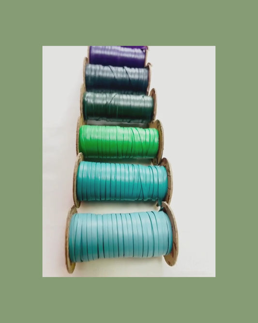 Känguru Flechtband 3mm, Flechtriemen 10 Meter Rolle