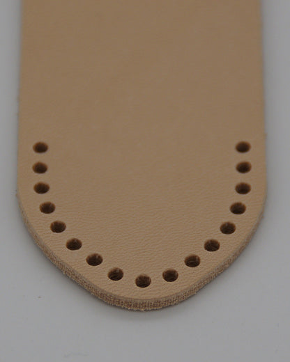 DIY-Ledermappe, Dokumentenmappe -  A4, pflanzlich gegerbtes Rindsleder, blank