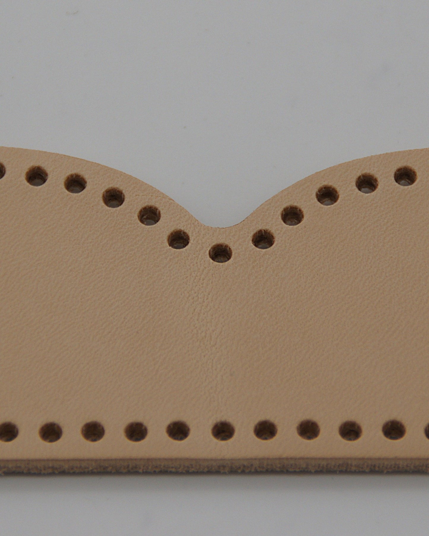 DIY-Ledermappe, Dokumentenmappe -  A4, pflanzlich gegerbtes Rindsleder, blank