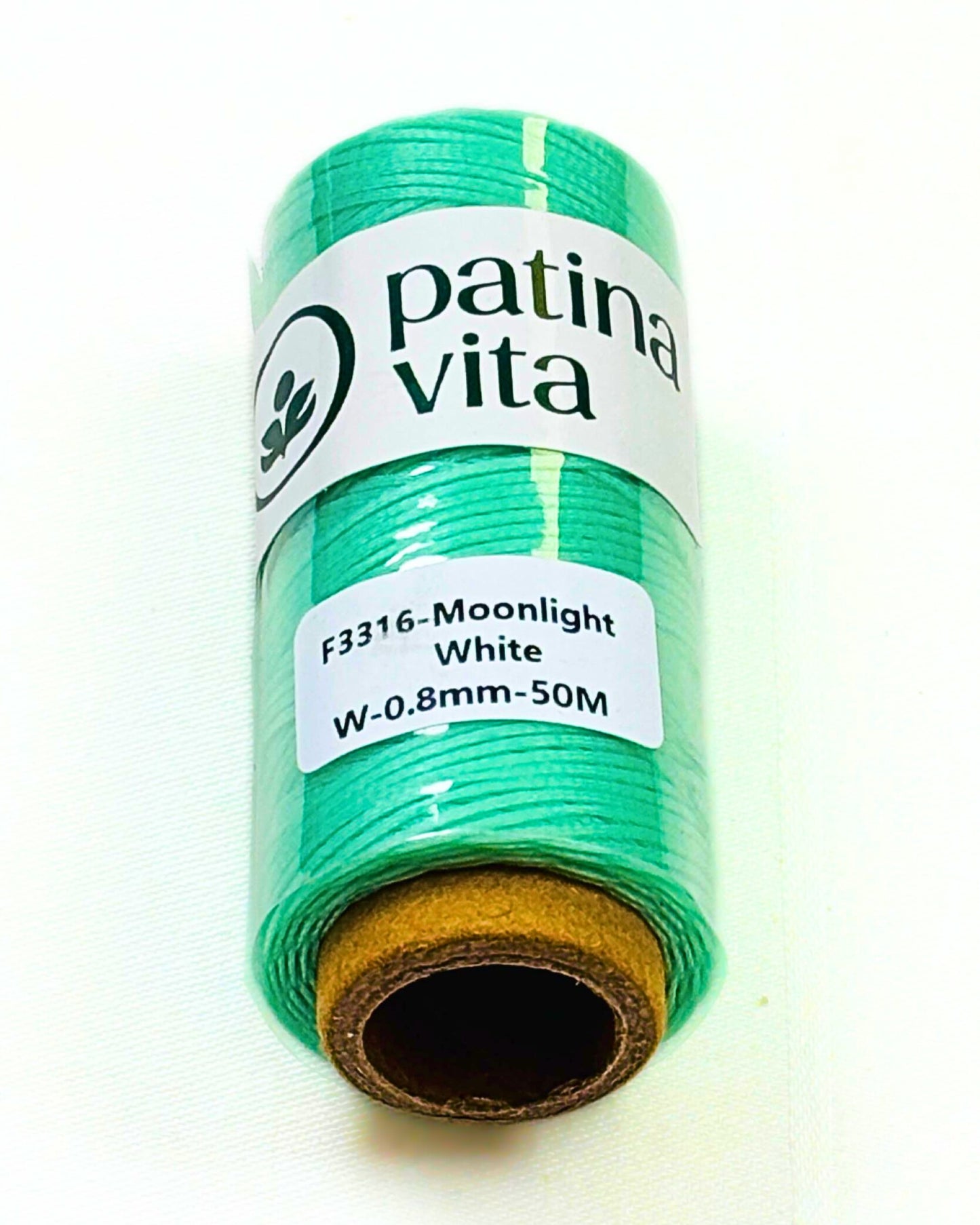 Ledergarn, Forellenfaden - gewachst zum Handnähen, Stärke 0.8 mm, 50 Meter viele Farben