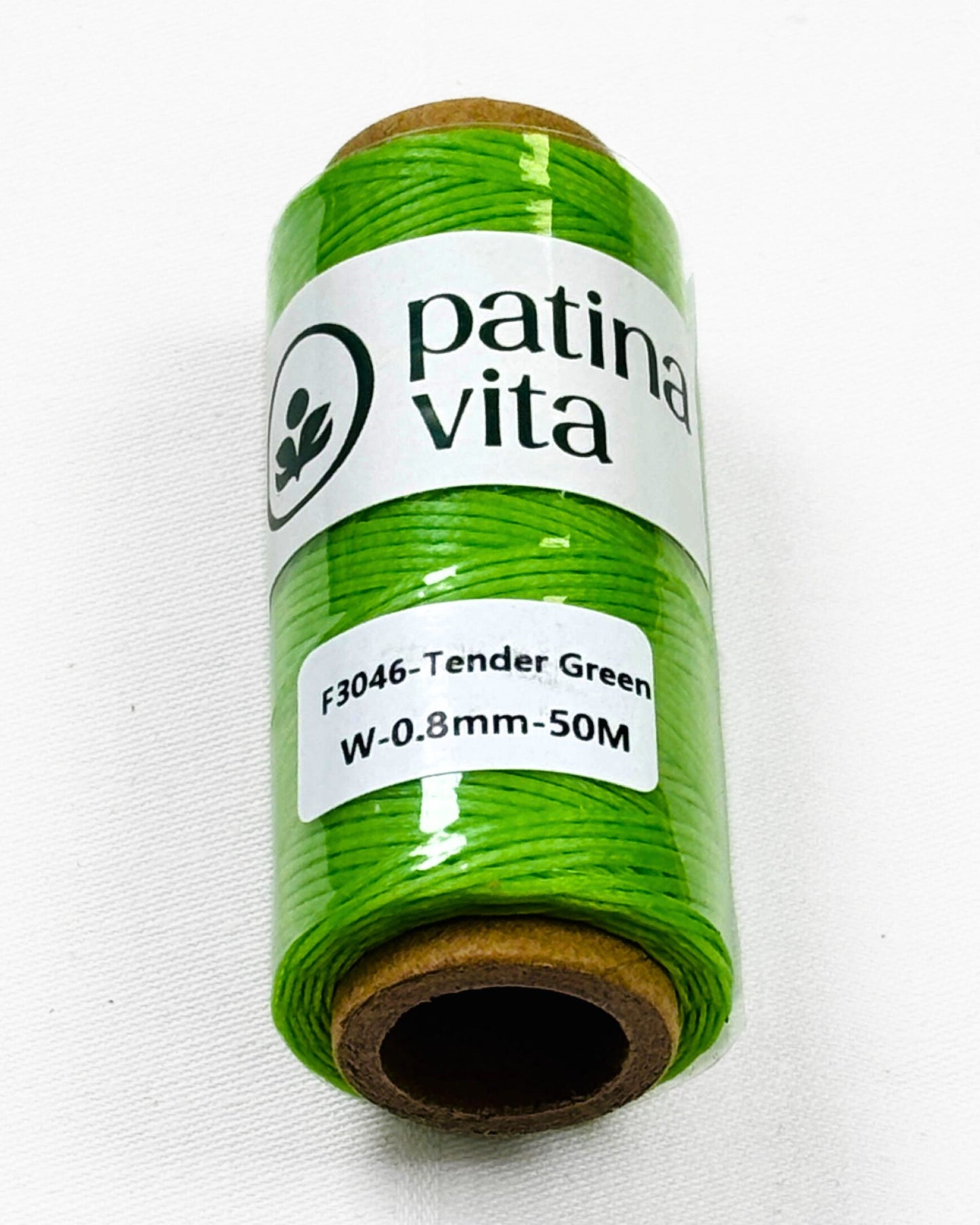 Ledergarn, Forellenfaden - gewachst zum Handnähen, Stärke 0.8 mm, 50 Meter viele Farben