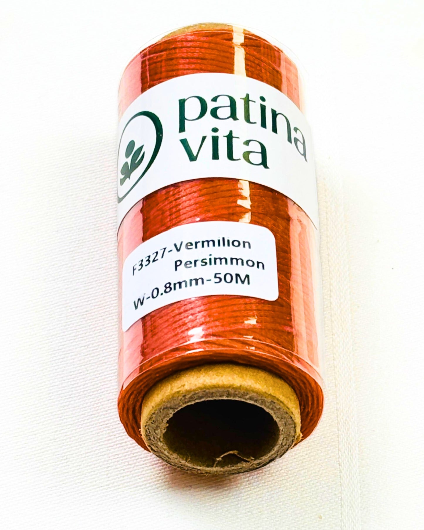 Ledergarn, Forellenfaden - gewachst zum Handnähen, Stärke 0.8 mm, 50 Meter viele Farben