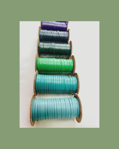 Känguru Flechtband 3mm, Flechtriemen 10 Meter Rolle